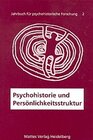 Buchcover Psychohistorie und Persönlichkeitsstruktur