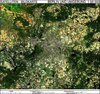 Buchcover Berlin und Umgebung - Satellitenbildkarte