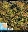 Buchcover Brandenburg Satellitenbild karte