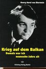 Buchcover Krieg auf dem Balkan