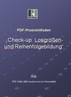 Buchcover PDF-Praxisleitfaden "Check-up Losgrößen- und Reihenfolgebildung"