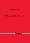 Buchcover Einführung in die Fourier-Analysis