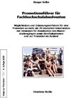 Buchcover Promotionsführer für Fachhochschulabsolventen