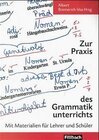 Buchcover Zur Praxis des Grammatikunterrichts