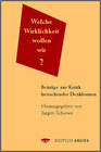 Buchcover Welche Wirklichkeit wollen wir?