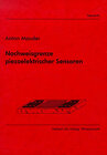 Buchcover Nachweisgrenze piezoelektrischer Sensoren