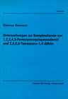 Buchcover Untersuchungen zur Komplexchemie von 1,2,3,4,5-Pentacyanocyclopentadienid und 2,3,5,6-Tetracyano-1,4-dithiin
