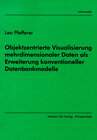 Buchcover Objektzentrierte Visualisierung mehrdimensionaler Daten als Erweiterung konventioneller Datenbankmodelle