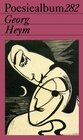 Buchcover Georg Heym