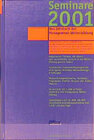 Buchcover Das Jahrbuch der Management-Weiterbildung / Seminare 2001