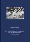 Buchcover Die römische Kolonie von Butrint und die Romanisierung Griechenlands