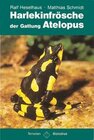 Buchcover Harlekinfrösche der Gattung Atelopus