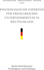 Buchcover Psychologische Expertise für erfolgreiches Unternehmertum in Deutschland