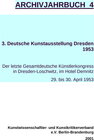 Buchcover Archivjahrbuch des Kunstwissenschaftler- und Kunstkritiker Verbandes e.V.