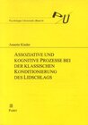 Buchcover Assoziative und kognitive Prozesse bei der klassischen Konditionierung