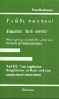 Buchcover Gnothi sauton! Erkenne dich selbst!. Philosophiegeschichtlicher Abriss...