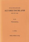Buchcover Alt-Deutschland unter der Lupe 14./15.Teil Württemberg