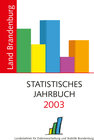 Buchcover Statistisches Jahrbuch Brandenburg / Statistisches Jahrbuch Brandenburg 2003