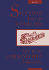 Buchcover Sächsische Justizgeschichte aus fünf Jahrhunderten