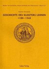 Buchcover Studien zur Geschichte, Kunst und Kultur der Zisterzienser / Geschichte des Klosters Lehnin 1180-1542