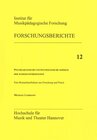 Buchcover Psychoakustische und psychologische Aspekte der Audiodatenreduktion
