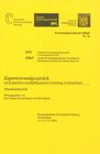 Buchcover Expertenrundgespräch zur Kooperation musikpädagogischer Forschung in Deutschland