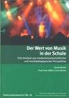Buchcover Der Wert von Musik in der Schule