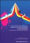 Buchcover Aspects of multiculturalism in arts education