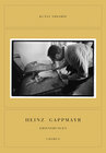 Buchcover Heinz Gappmayr. Erinnerungen