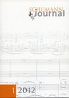 Buchcover Schumann Journal 1/2012