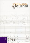 Buchcover Schumann-Journal 3/2014