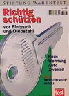 Buchcover Richtig schützen vor Einbruch und Diebstahl