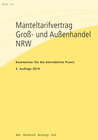 Buchcover Manteltarifvertrag Groß- und Außenhandel NRW