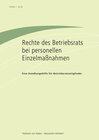 Buchcover Rechte des Betriebsrats bei personellen Einzelmaßnahmen