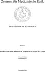 Buchcover Das Regensburger Modell zur Ausbildung in Klinischer Ethik