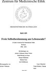 Buchcover Freie Selbstbestimmung am Lebensende