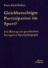 Buchcover Gleichberechtigte Partizipation im Sport?