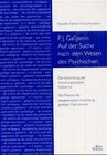 Buchcover P. J. Galperin - Auf der Suche nach dem Wesen des Psychischen