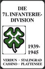 Buchcover Die 71. Infanterie-Division 1939-1945