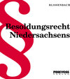 Buchcover Besoldungsrecht Niedersachsens