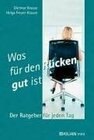 Buchcover Was für den Rücken gut ist