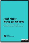 Buchcover Josef Pieper: Werke auf CD-ROM