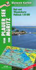 Buchcover Plauer See zur Müritz = Rad- u. Wanderkarte vom Plauer See zur Müritz