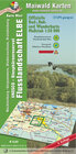 Buchcover Elbetal West = Offizielle Rad-, Reit u. Wanderkarte - UNESCO - Biosphärenreservat Flusslandschaft Elbe - Karte West