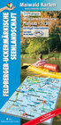 Buchcover Wasserkarte Feldberg = Wasserwanderkarte Feldberger Seenlandschaft - Feldberger-Uckermärkische Seenlandschaft