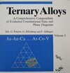 Buchcover Ternary Alloys. A Comprehensive Compendium of Evaluated Constitutional... / Ternary Alloys. A Comprehensive Compendium o