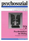 Buchcover Psychoanalyse im Dialog