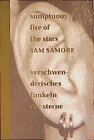 Buchcover Verschwenderisches Funkeln der Sterne /Sumptious Fire of the Stars