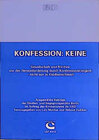 Buchcover Konfession: Keine