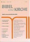 Buchcover Bibel und Kirche / Bibel in einer pluralistischen Welt. 59. Jahrgang